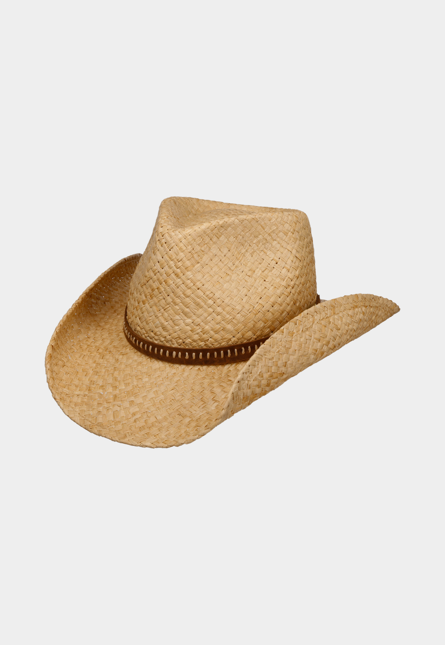 Sienna כובע קש רחב שוליים Raffia STETSON‎