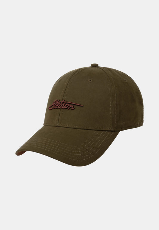 Dark Olive Green כובע מצחיה Baseball STETSON‎