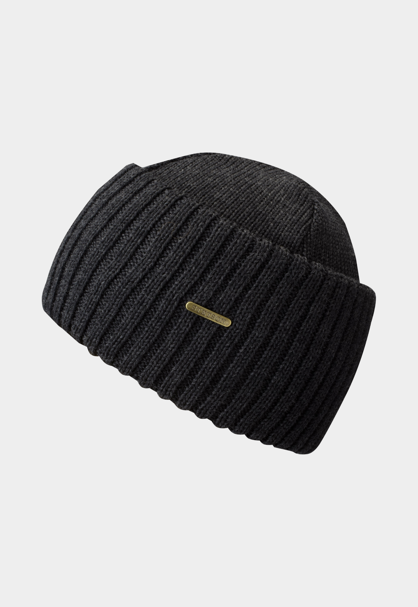 Black כובע גרב Merino STETSON‎