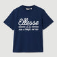 Midnight Blue טי שירט קצרה לנשים Giochi Invernali ELLESSE‎