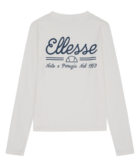 Light Gray טי שירט ארוכה לנשים Giochi Invernali ELLESSE‎