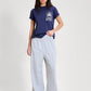 Lavender טי שירט קצרה לנשים Citronello ELLESSE‎
