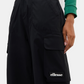 Black מכנסיים ארוכים לנשים Ristrellas ELLESSE‎