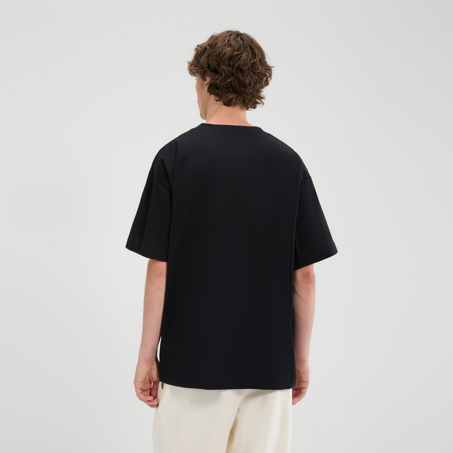 Light Gray טי שירט קצרה לגברים Suisio ELLESSE‎