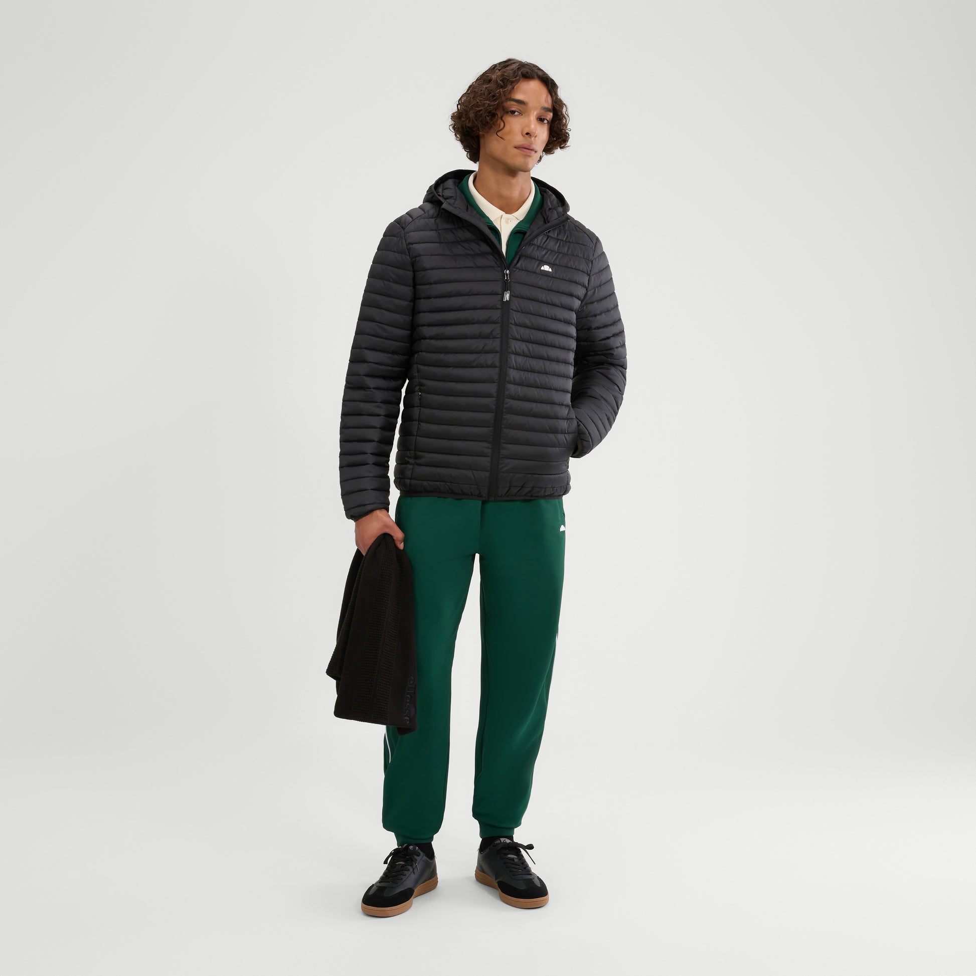 Light Gray מעיל לגברים Giochi ELLESSE‎