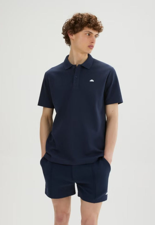Black חולצת פולו קצרה לגברים Vergo ELLESSE‎