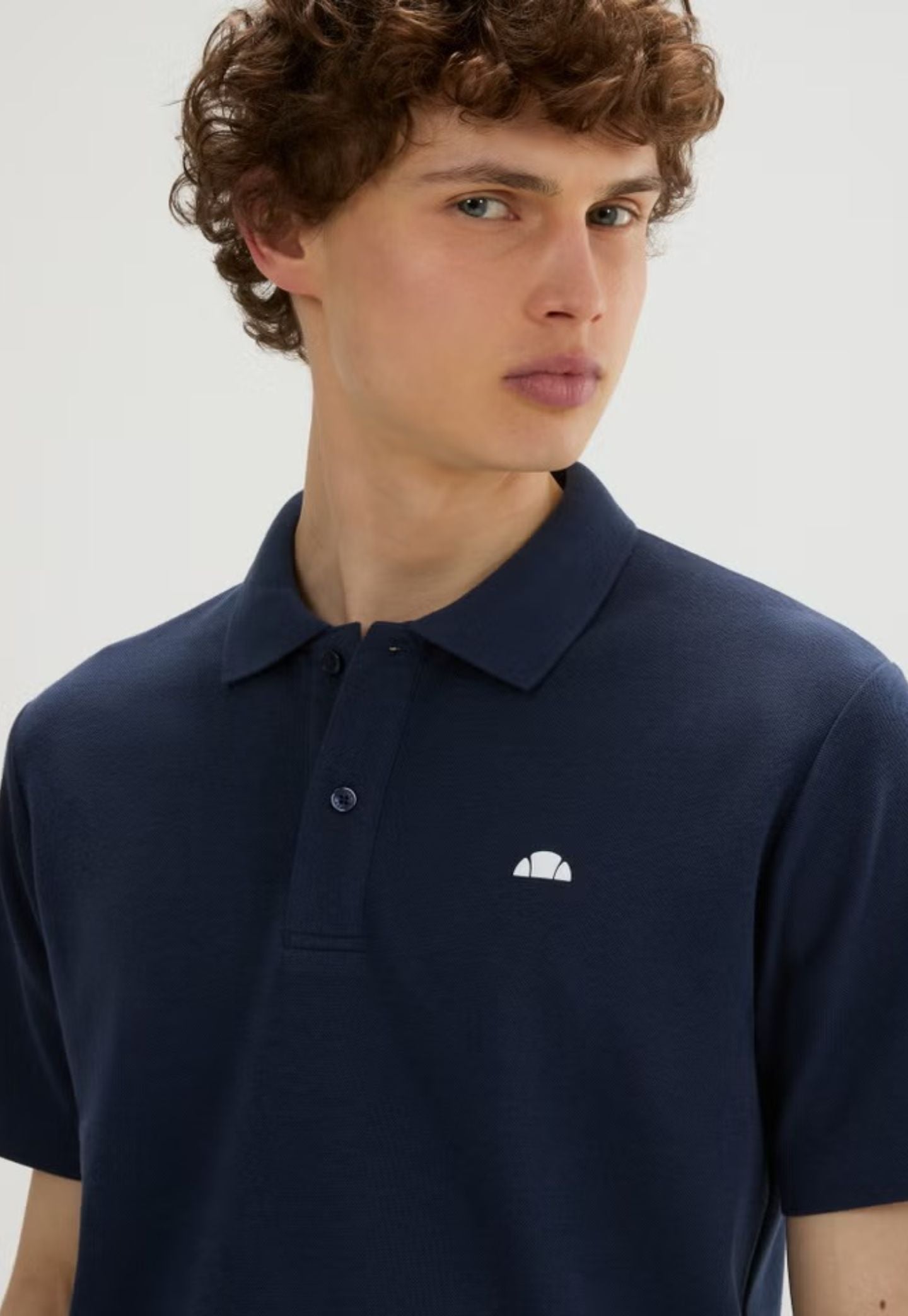 Black חולצת פולו קצרה לגברים Vergo ELLESSE‎
