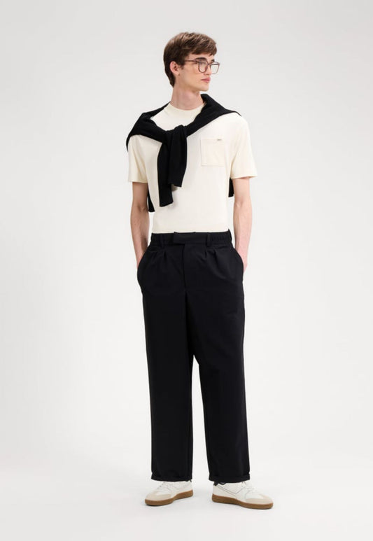 Black מכנסיים ארוכים לגברים Baveno ELLESSE‎