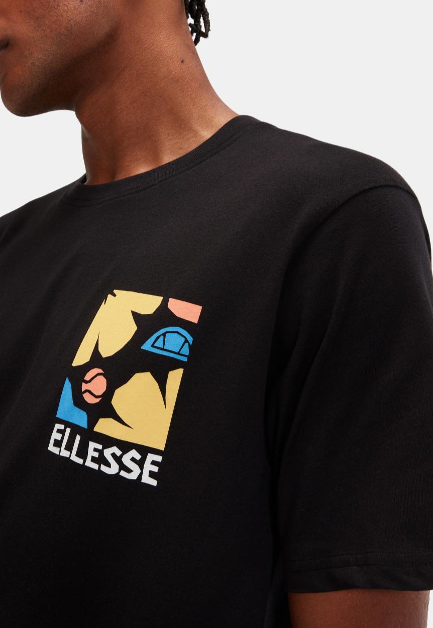 Light Gray טי שירט קצרה לגברים Impronta ELLESSE‎