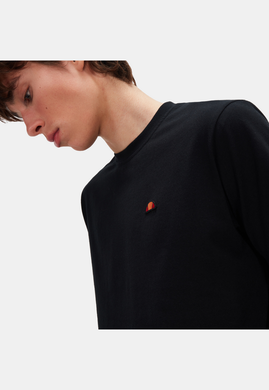 Black טי שירט קצרה לגברים Holdino ELLESSE‎