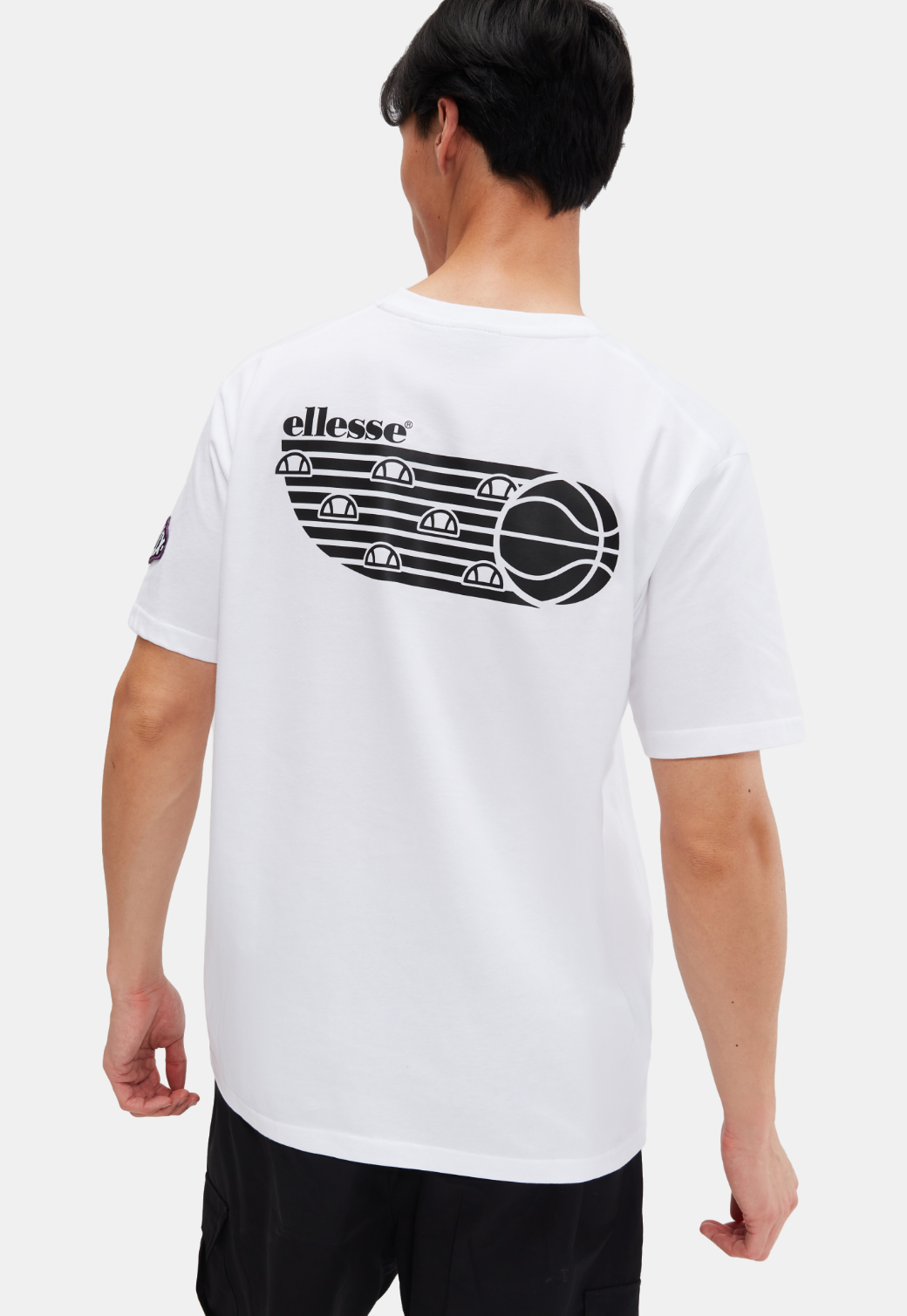 Dark Slate Gray טי שירט קצרה לגברים Robetto ELLESSE‎