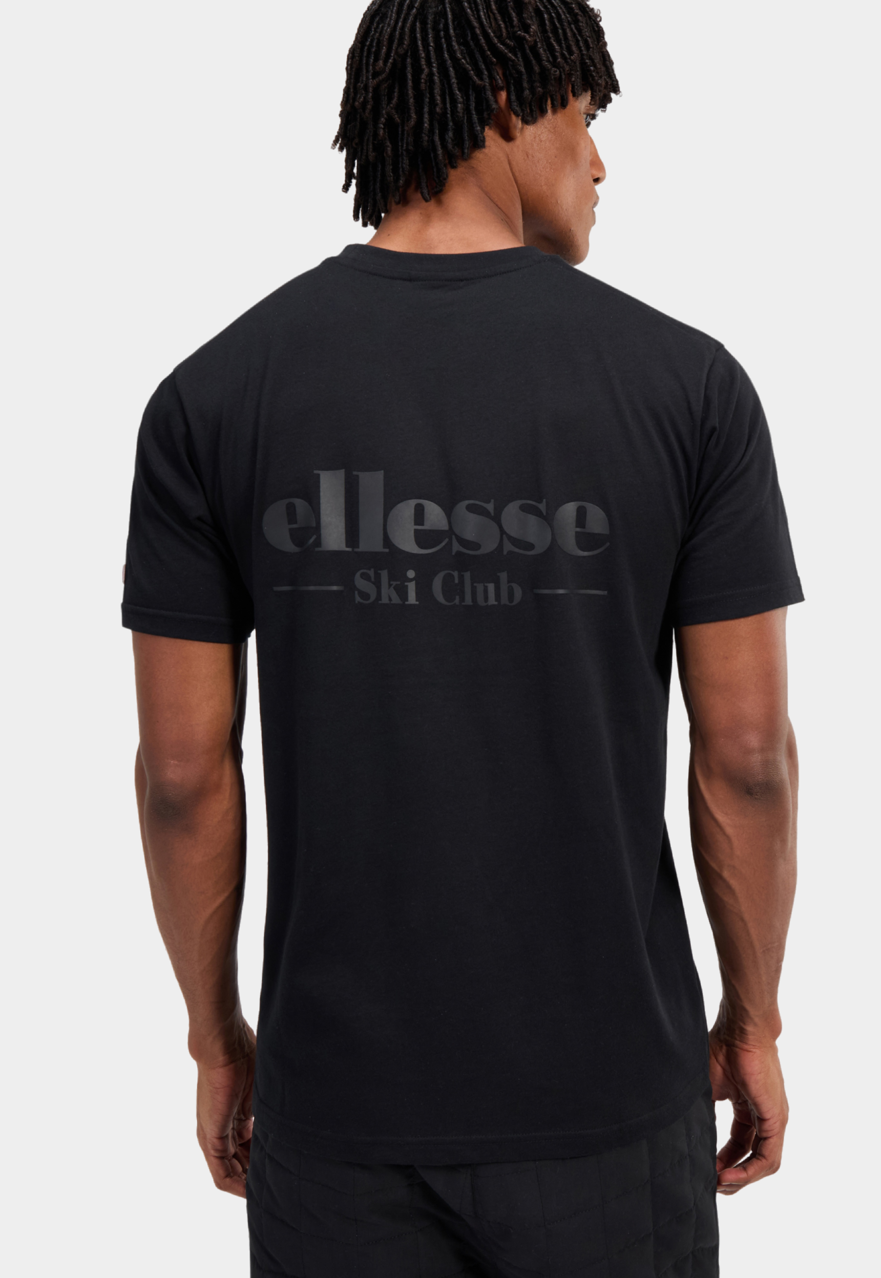 Black טי שירט קצרה לגברים Condena ELLESSE‎