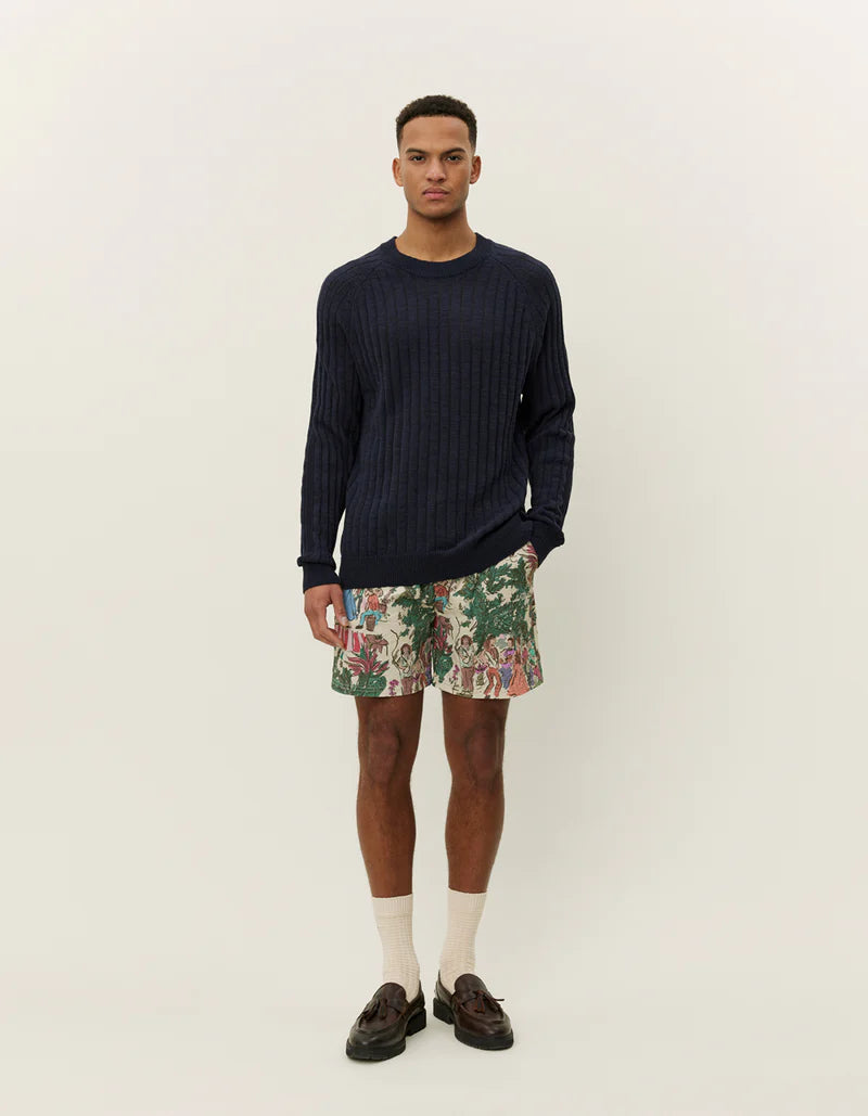 Light Gray סוודר לגברים Fabian LES DEUX