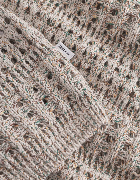 Rosy Brown חולצת קרושה קצרה לגברים Elvin LES DEUX