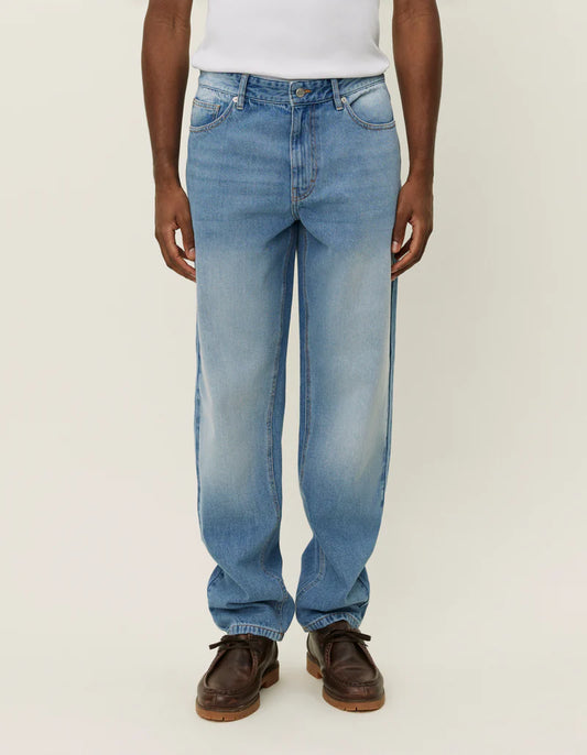 Light Gray ג׳ינס ארוך לגברים Ryder – Relaxed Straight LES DEUX