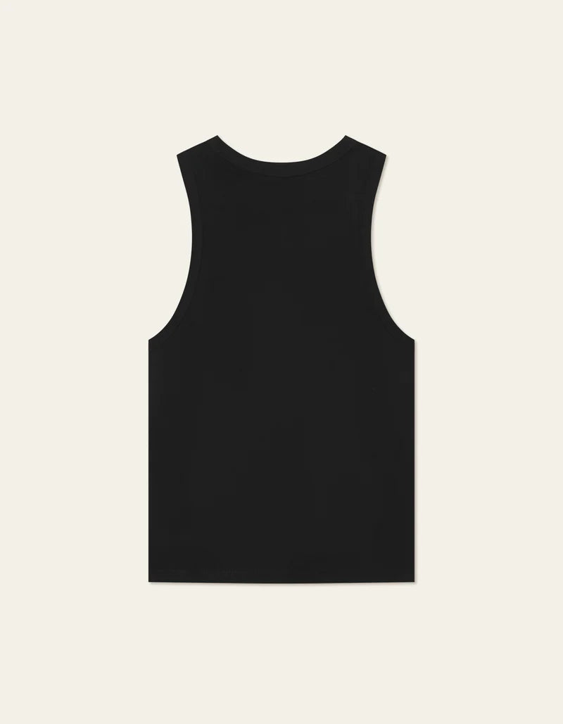 Black גופיה עם לוגו לגברים Arthur LES DEUX