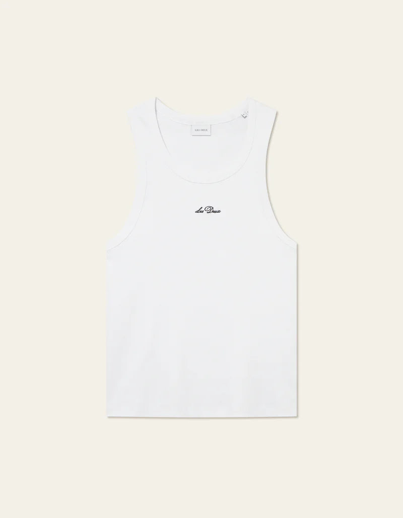 Beige גופיה עם לוגו לגברים Arthur LES DEUX