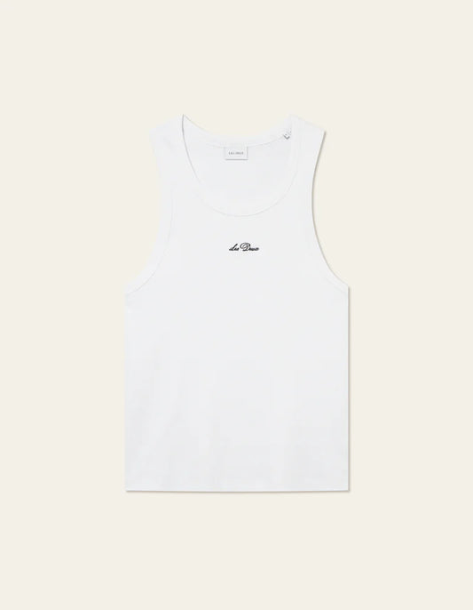 Beige גופיה עם לוגו לגברים Arthur LES DEUX