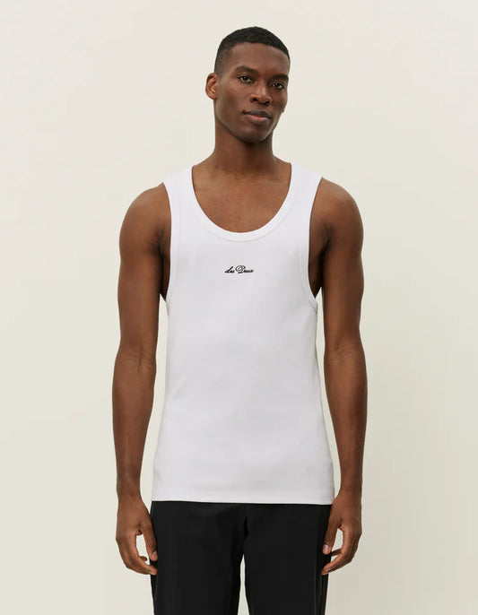 Light Gray גופיה עם לוגו לגברים Arthur LES DEUX