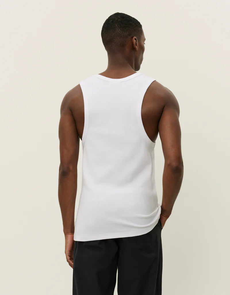 Light Gray גופיה עם לוגו לגברים Arthur LES DEUX