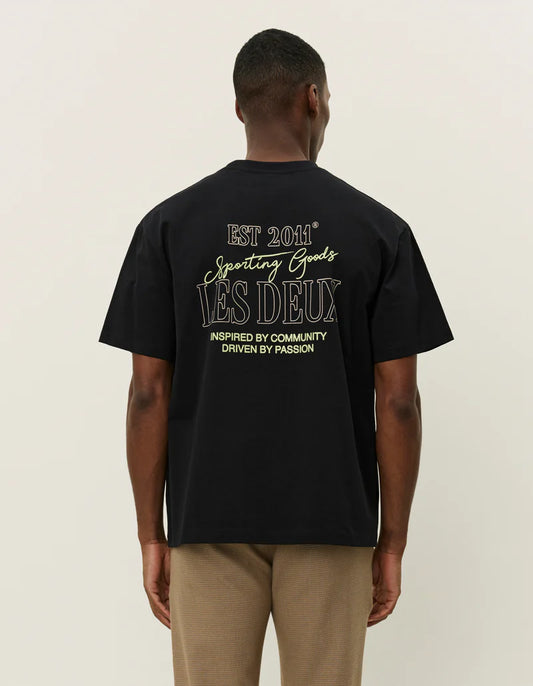 Light Gray טי שירט קצרה לגברים Allen LES DEUX