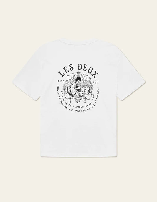 Beige טי שירט קצרה לגברים Passion LES DEUX