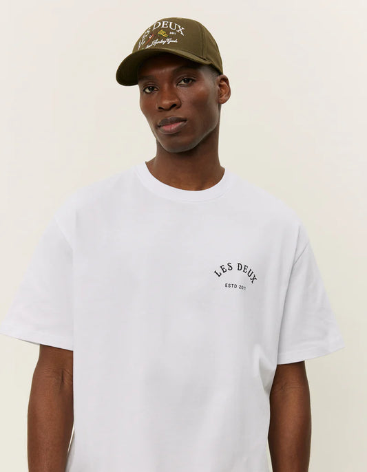 Light Gray טי שירט קצרה לגברים Passion LES DEUX