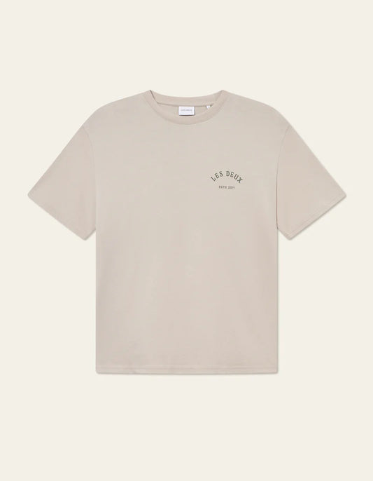 Antique White טי שירט קצרה לגברים Passion LES DEUX