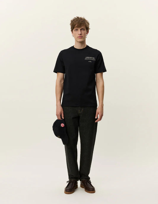 Antique White טי שירט קצרה לגברים West Side LES DEUX