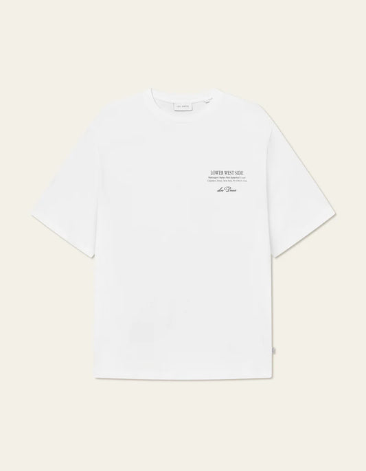 Beige טי שירט קצרה לגברים West Side LES DEUX