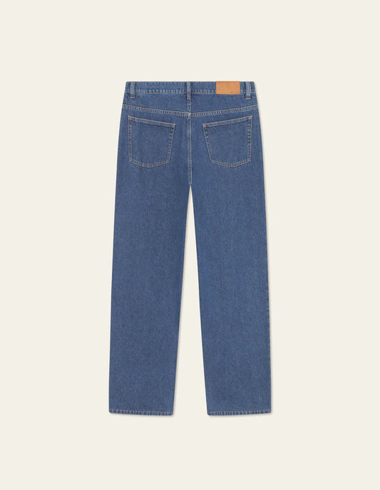 Dark Slate Blue ג׳ינס ארוך לגברים Roi – Straight Leg LES DEUX