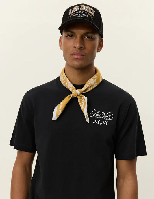 Antique White טי שירט קצרה לגברים Orchard LES DEUX