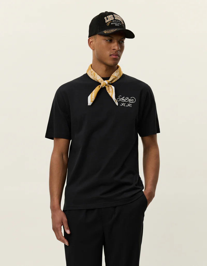 Antique White טי שירט קצרה לגברים Orchard LES DEUX