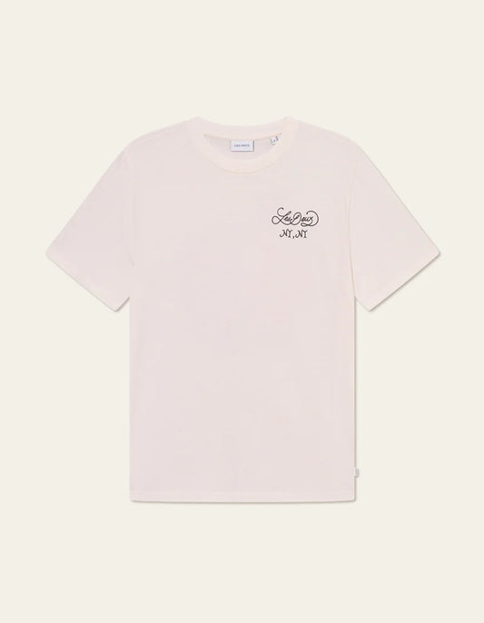 Beige טי שירט קצרה לגברים Orchard LES DEUX