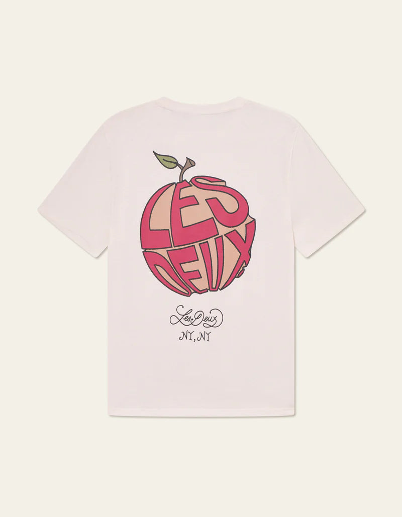 Beige טי שירט קצרה לגברים Orchard LES DEUX