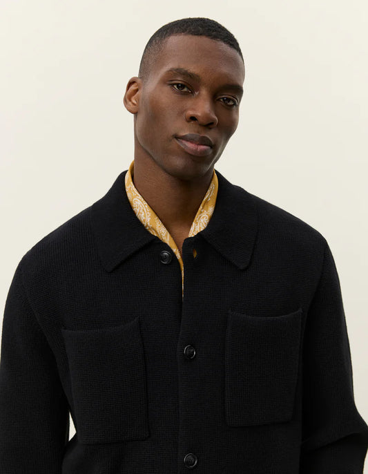 Antique White חולצת אוברשירט לגברים Fischer LES DEUX