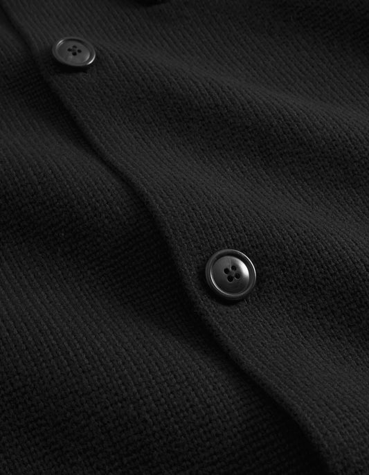 Black חולצת אוברשירט לגברים Fischer LES DEUX