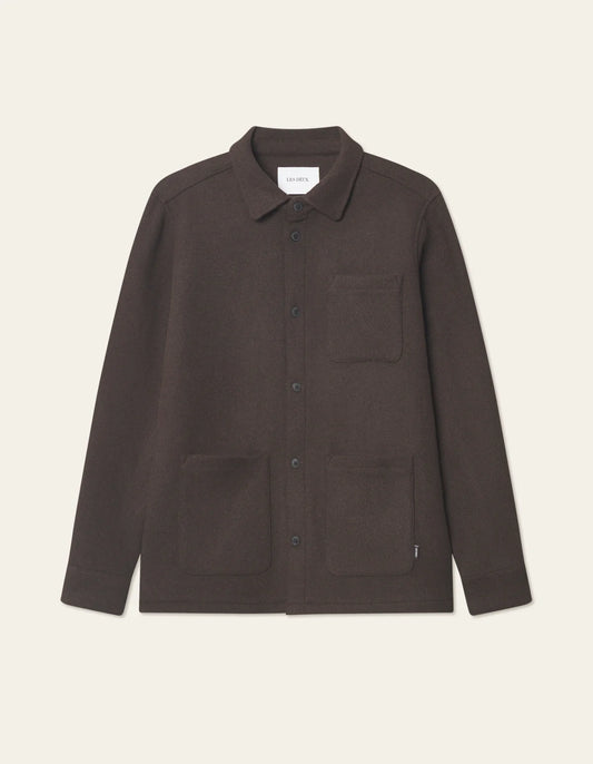 Beige חולצת אוברשירט לגברים Jason LES DEUX