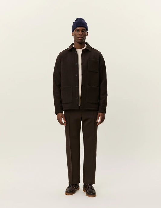 Antique White חולצת אוברשירט לגברים Jason LES DEUX