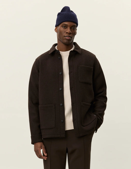 Antique White חולצת אוברשירט לגברים Jason LES DEUX