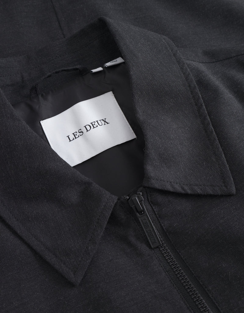 Dark Slate Gray ג'קט לגברים Como LES DEUX