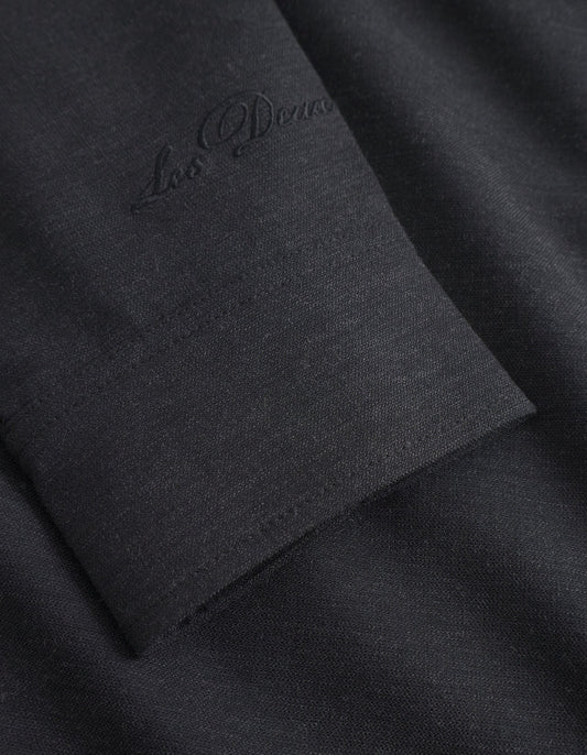 Dark Slate Gray ג'קט לגברים Como LES DEUX