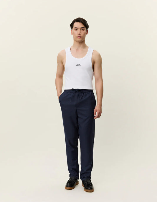 Antique White מכנסיים ארוכים לגברים Como Tapered LES DEUX