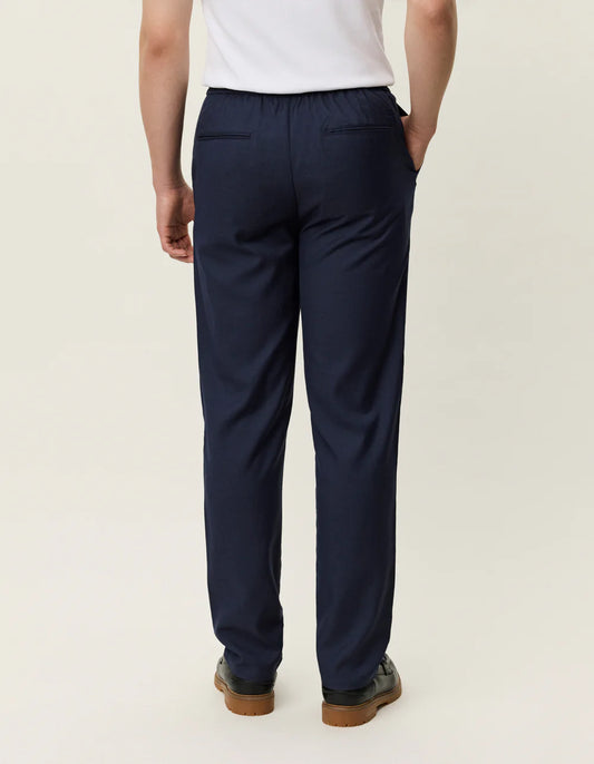 Black מכנסיים ארוכים לגברים Como Tapered LES DEUX