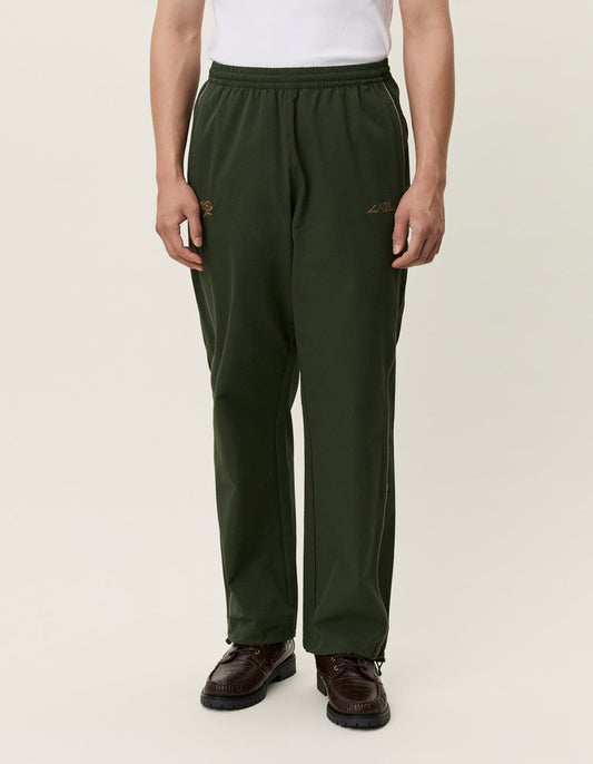 Black מכנסיים ארוכים לגברים Hudson Seersucker LES DEUX