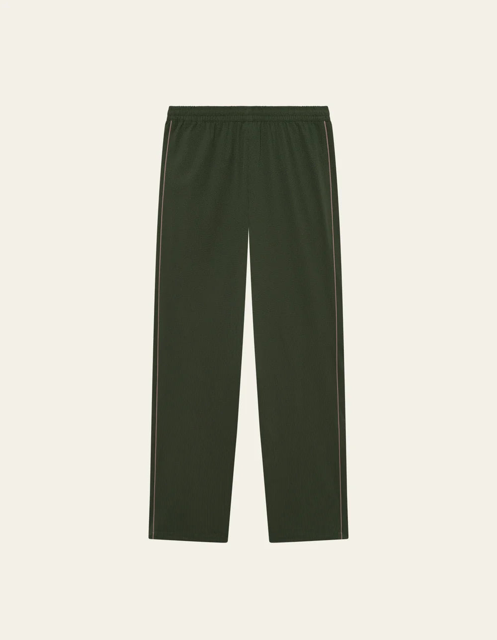 Dark Slate Gray מכנסיים ארוכים לגברים Hudson Seersucker LES DEUX