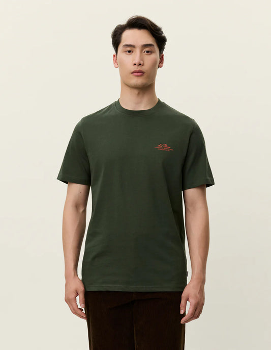 Antique White טי שירט קצרה לגברים Ben Globe LES DEUX