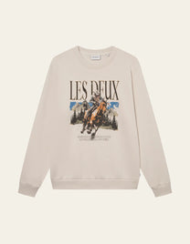 Light Gray סווטשירט לגברים Cole Cowboy LES DEUX