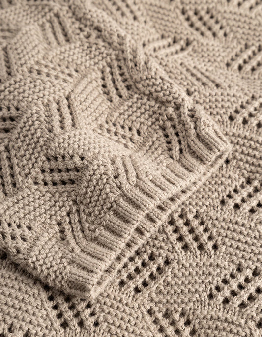 Dark Gray קרדיגן לגברים Eloi Knit LES DEUX