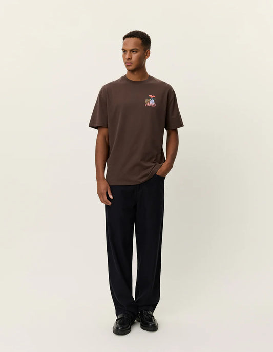 Antique White טי שירט קצרה לגברים Cole Table LES DEUX